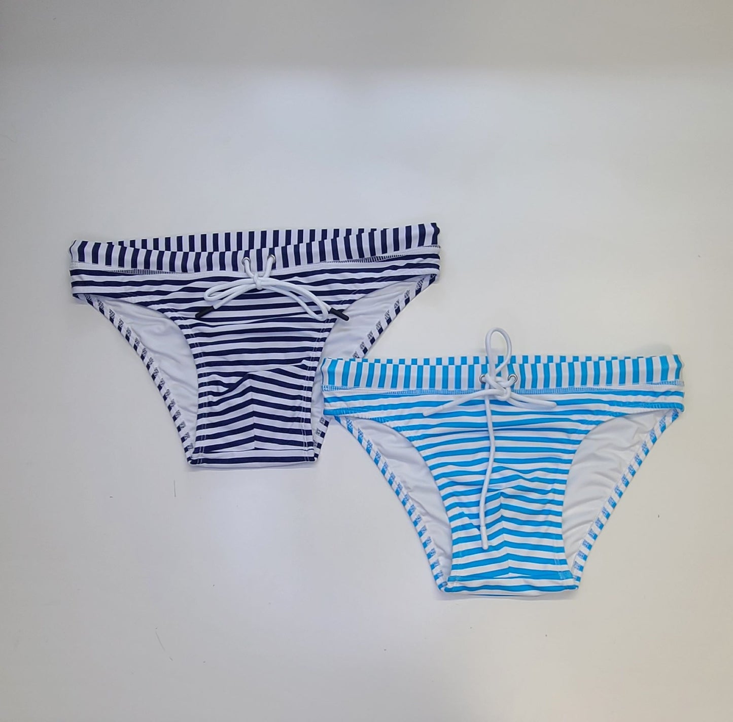 Stripes Men's low cut swim brief