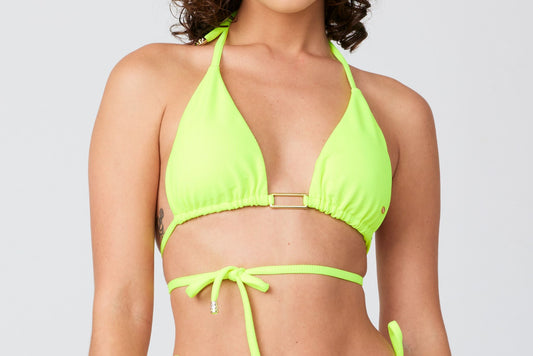 Photic Triangle Bikini Top