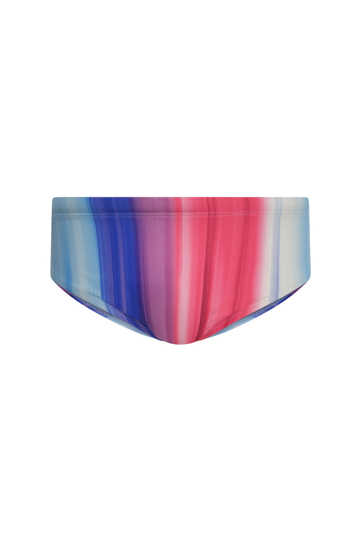 Multicolor Stripes Men's Swim Brief