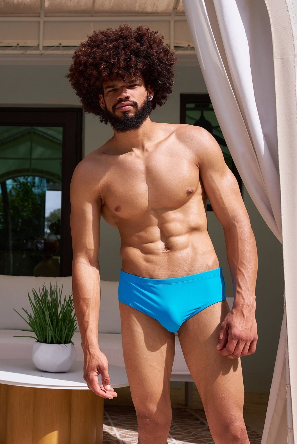 Turquoise Swim Brief