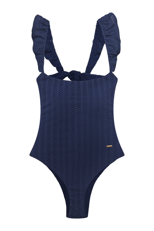 Manly One Piece Navy Blue & Black