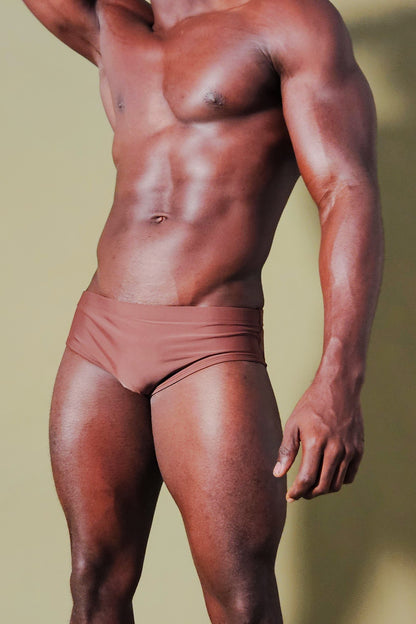 Swim Brief Earth & Sand Colors