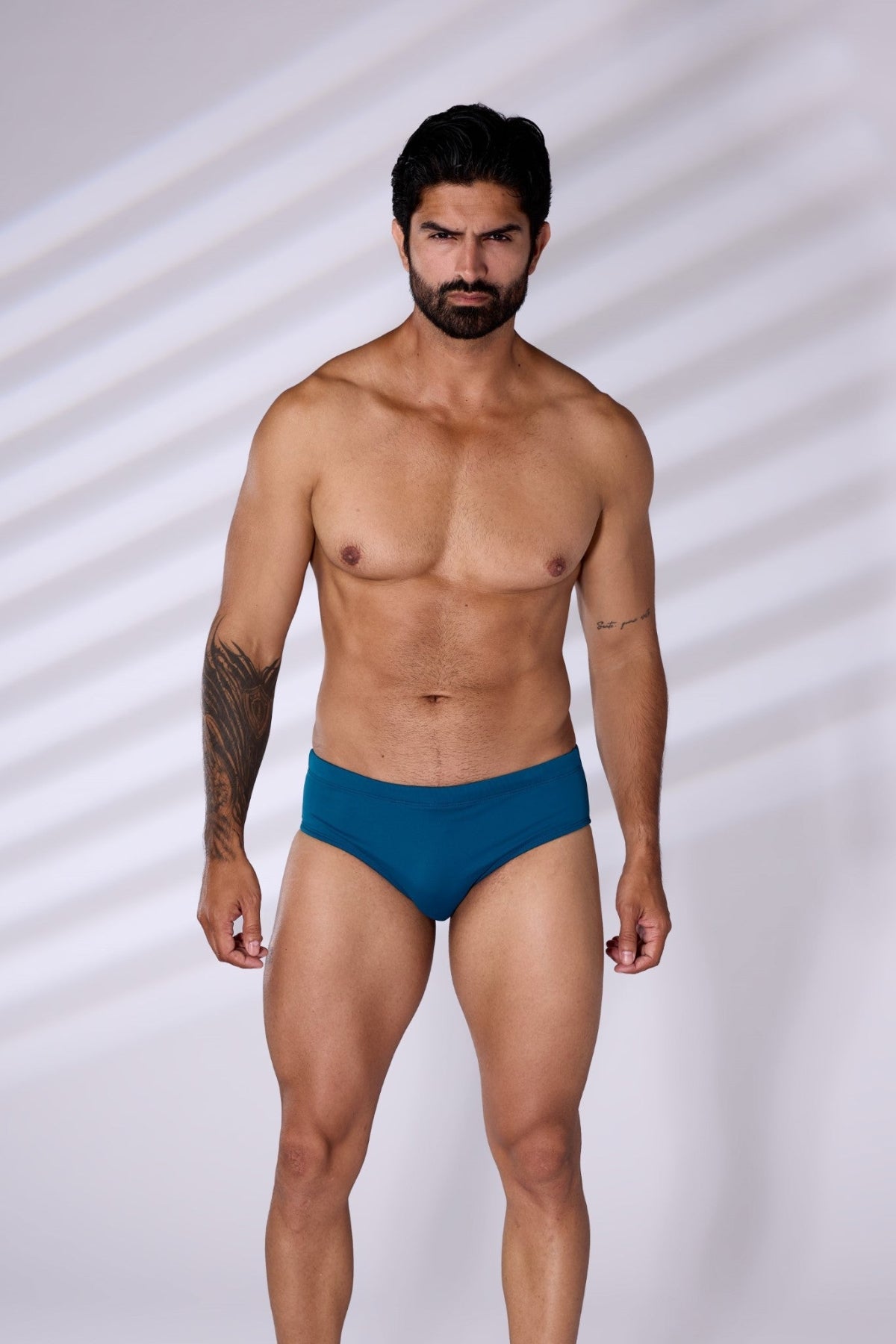 Dark Teal Swim Brief