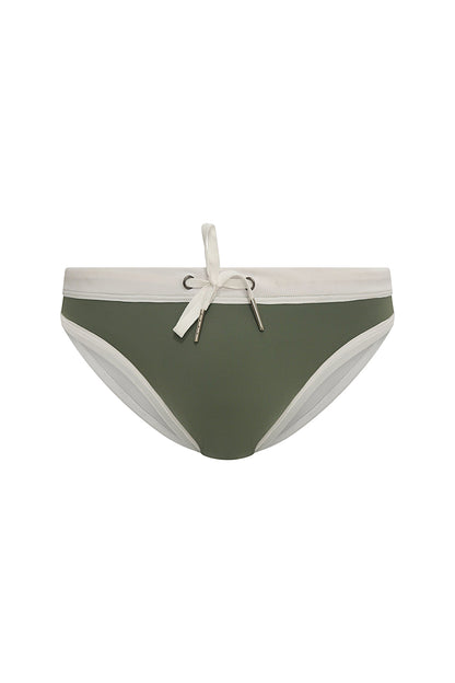 Dual Low Cut Swim Brief
