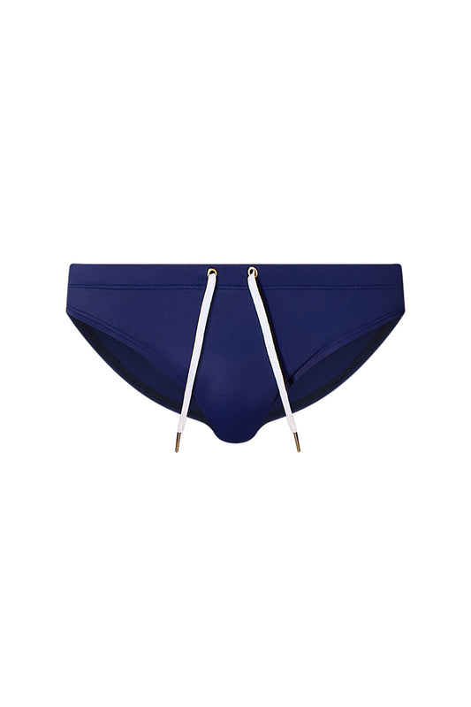 Navy Low Cut Swim Brief