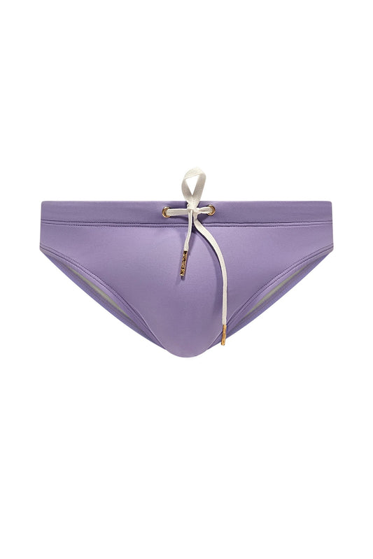 Lilac Low Cut Swim Brief