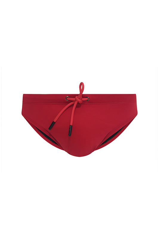 Low Cut Swim Brief Warm Tones