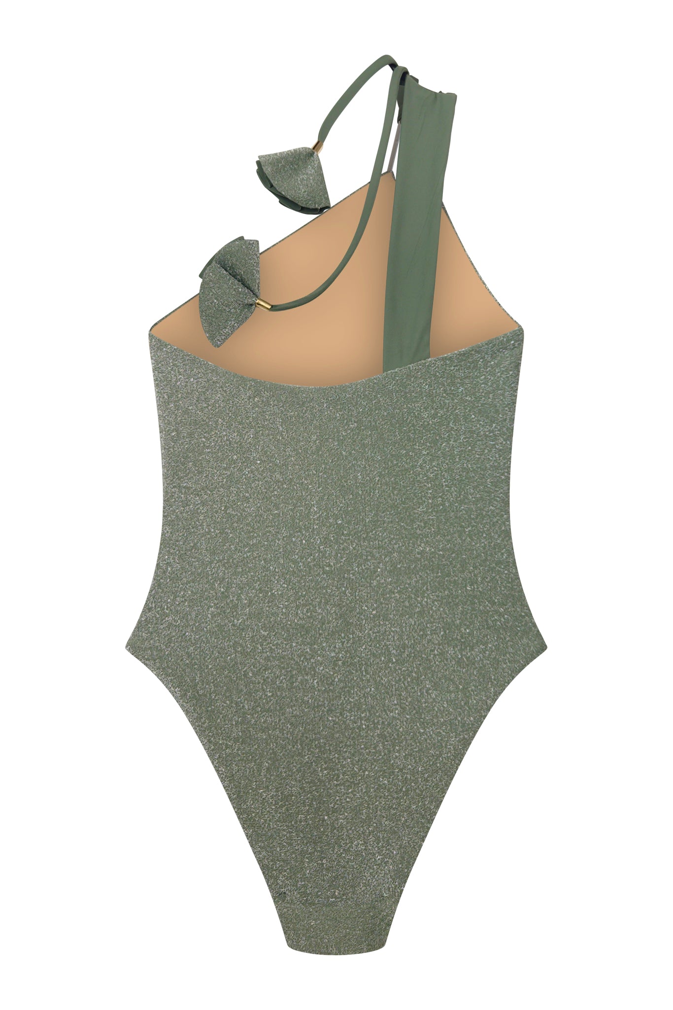 Lyra Metallic Sage & Lilac One Piece