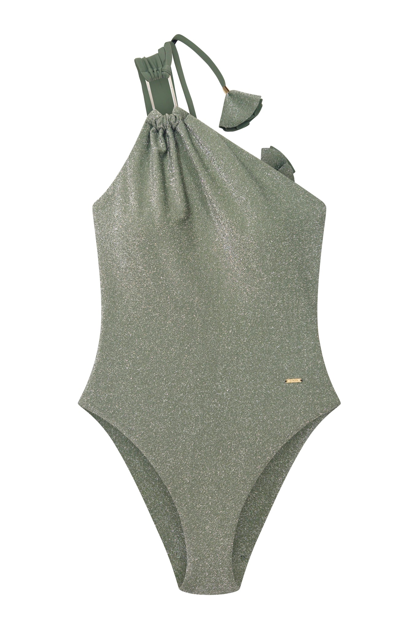 Lyra Metallic Sage & Lilac One Piece