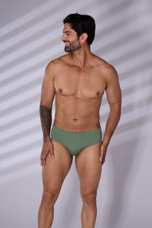 Swim Brief Earth & Sand Colors