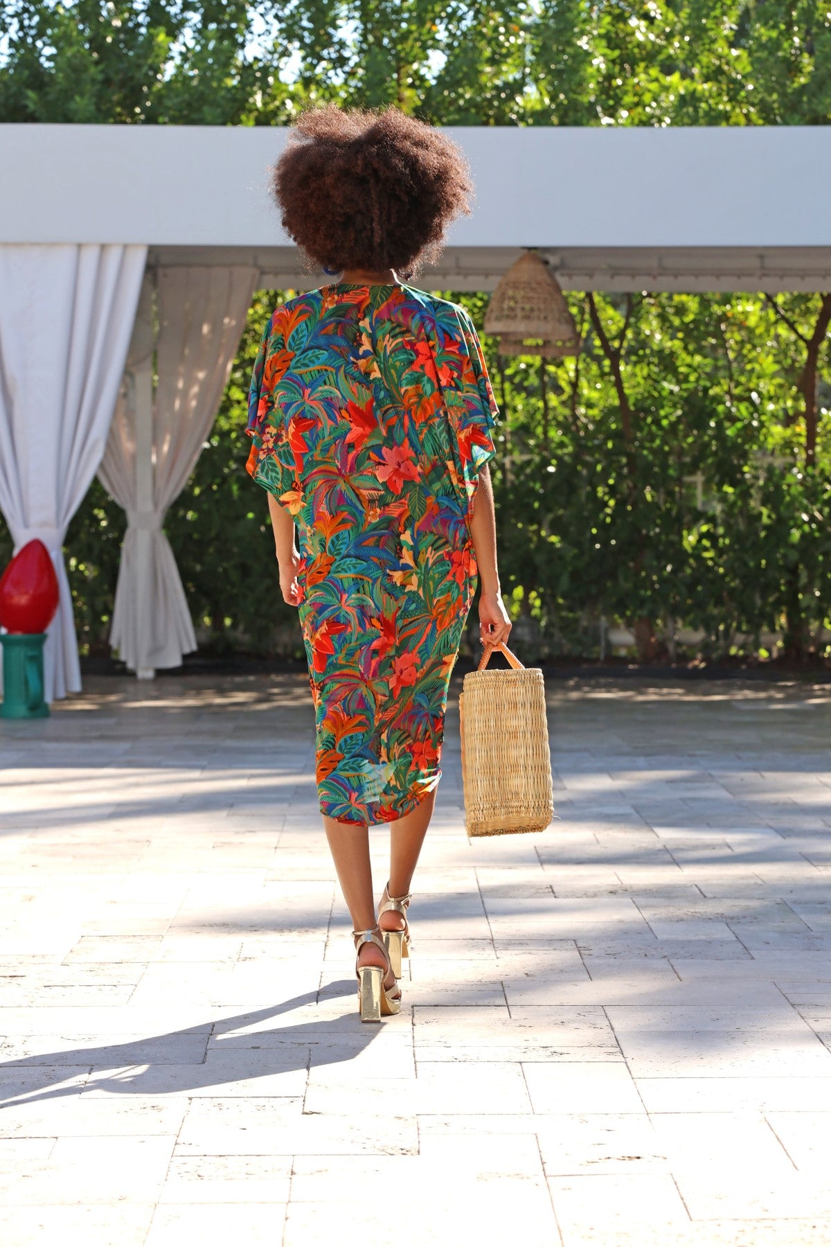 Jungle Bloom Kaftan