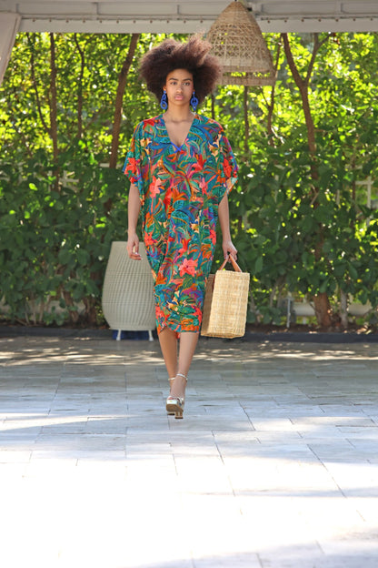Jungle Bloom Kaftan
